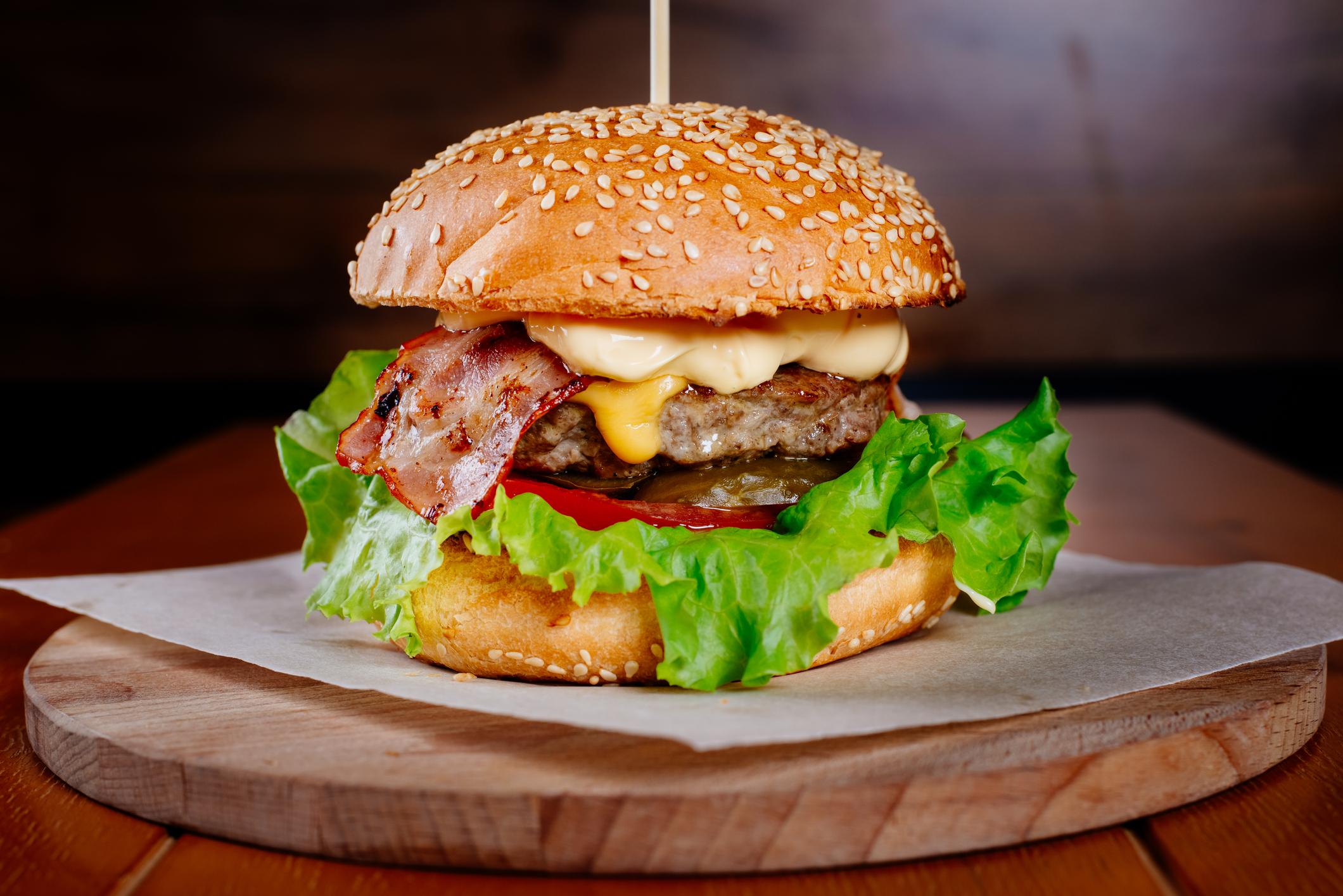 hamburguesa pollo